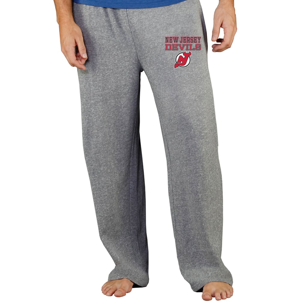 New Jersey Devils Concepts Sport Mainstream Terry Pants - Gray