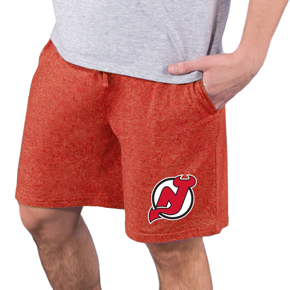  New Jersey Devils Concepts Sport Quest Knit Jam Shorts - Red