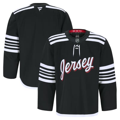 New Jersey Devils Fanatics Alternate Authentic Pro Jersey - Black