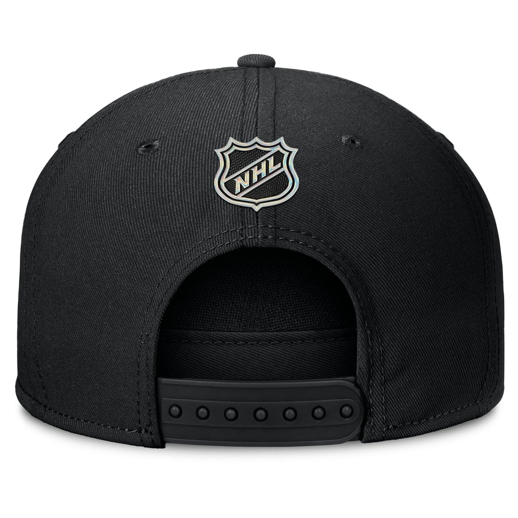 New Jersey Devils Fanatics Authentic Pro Rink Team Code Snapback Hat - Black