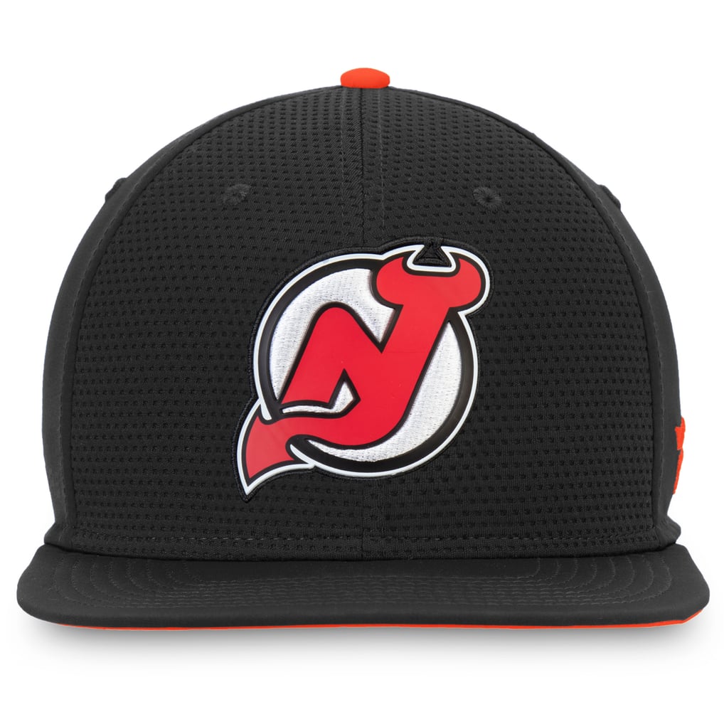 New Jersey Devils Fanatics Authentic Pro Rinkside Adjustable Snapback Hat - Black