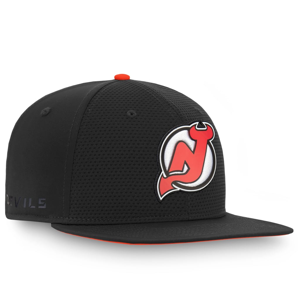 New Jersey Devils Fanatics Authentic Pro Rinkside Adjustable Snapback Hat - Black
