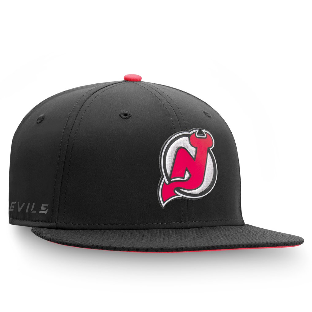 New Jersey Devils Fanatics Authentic Pro Rinkside Fitted Hat - Black