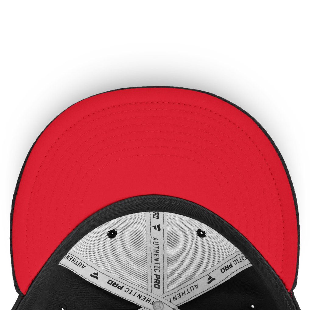 New Jersey Devils Fanatics Authentic Pro Rinkside Fitted Hat - Black