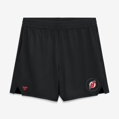 New Jersey Devils Fanatics Authentic Pro Training Shorts - Black