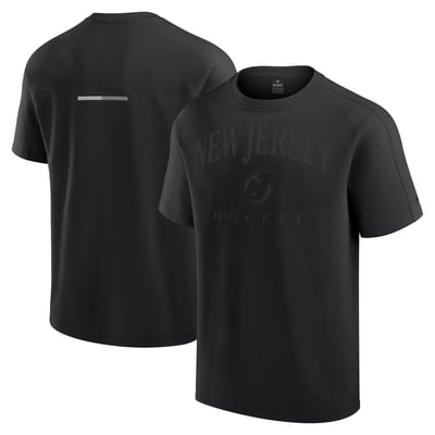 New Jersey Devils Fanatics Elements Flex Tri-Blend T-Shirt - Black