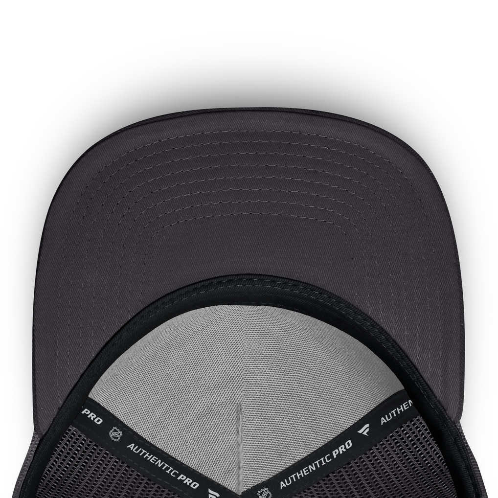New Jersey Devils Fanatics Road Soft Wash A-Frame Meshback Hat - Charcoal