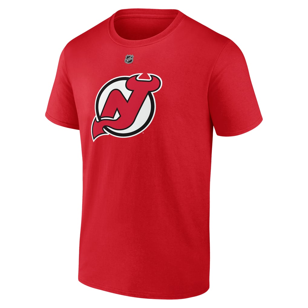 Jacob Markstrom New Jersey Devils Fanatics Authentic Stack Name & Number T-Shirt - Red