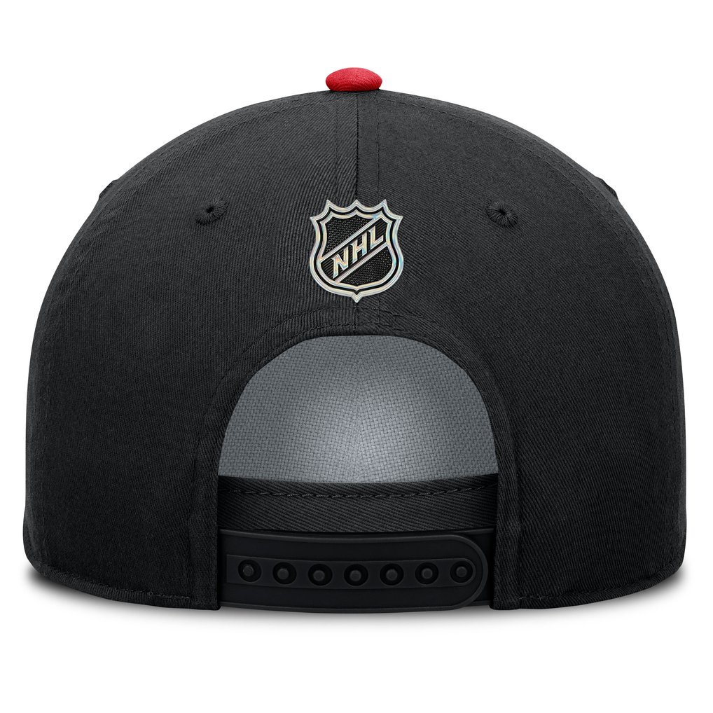 New Jersey Devils Fanatics Authentic Pro Rink A-Frame Adjustable Hat - Red
