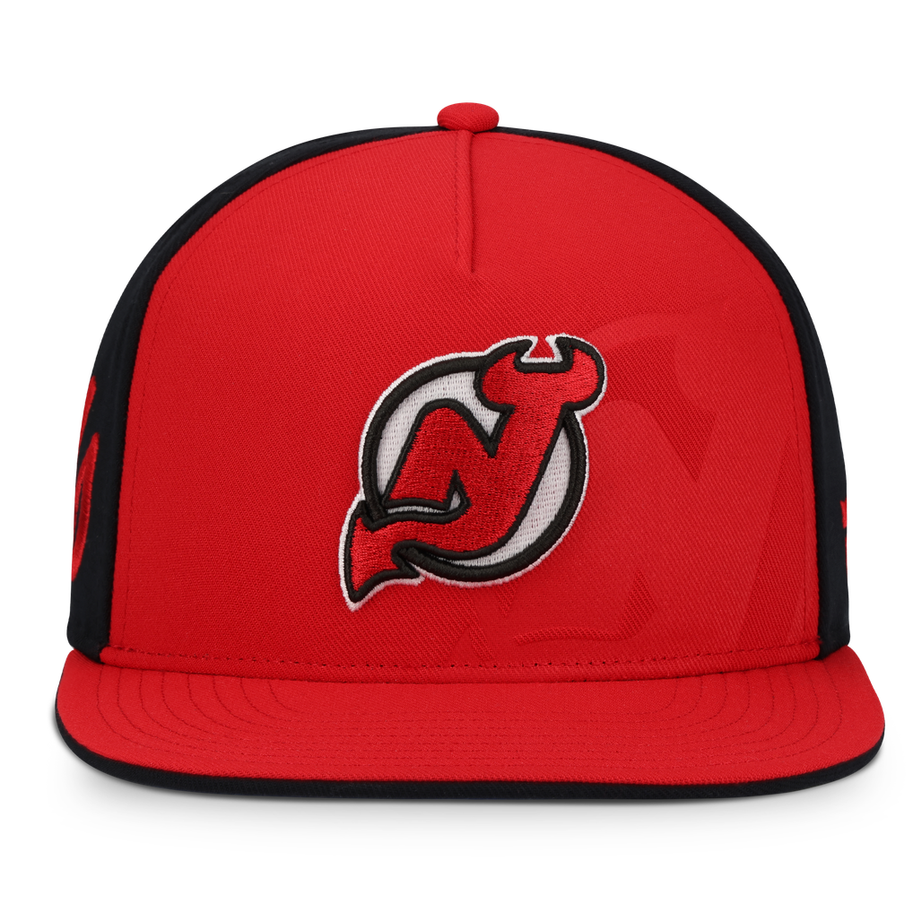  New Jersey Devils Fanatics Snapback Hat - Red/Black