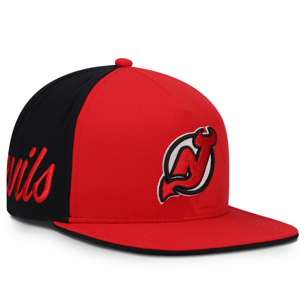  New Jersey Devils Fanatics Snapback Hat - Red/Black