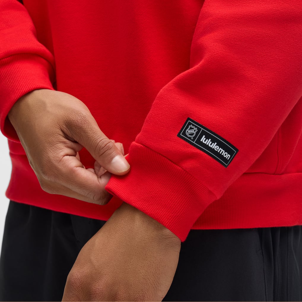 New Jersey Devils lululemon Steady State Pullover Hoodie - True Red
