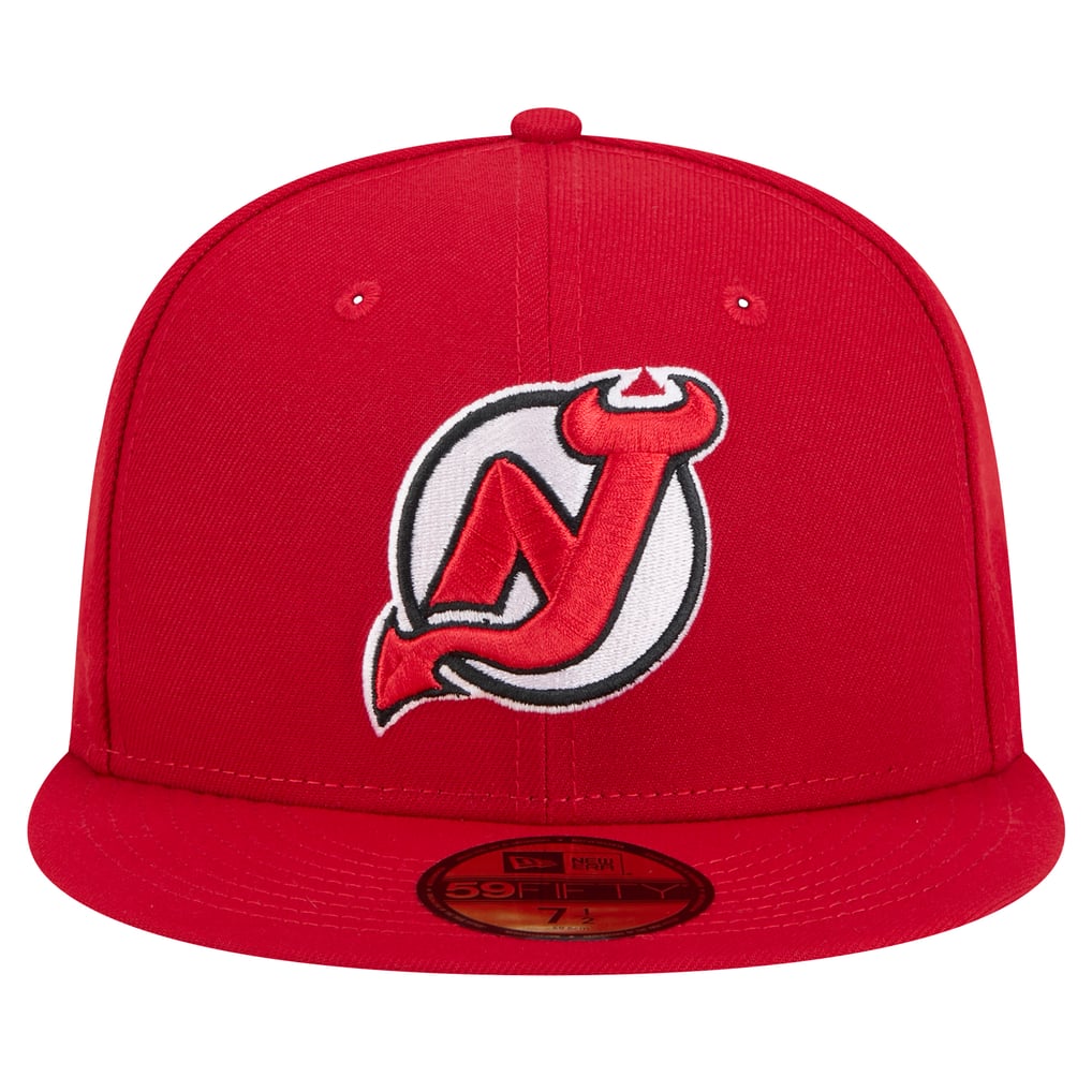 New Jersey Devils New Era Core 59FIFTY Fitted Hat - Red