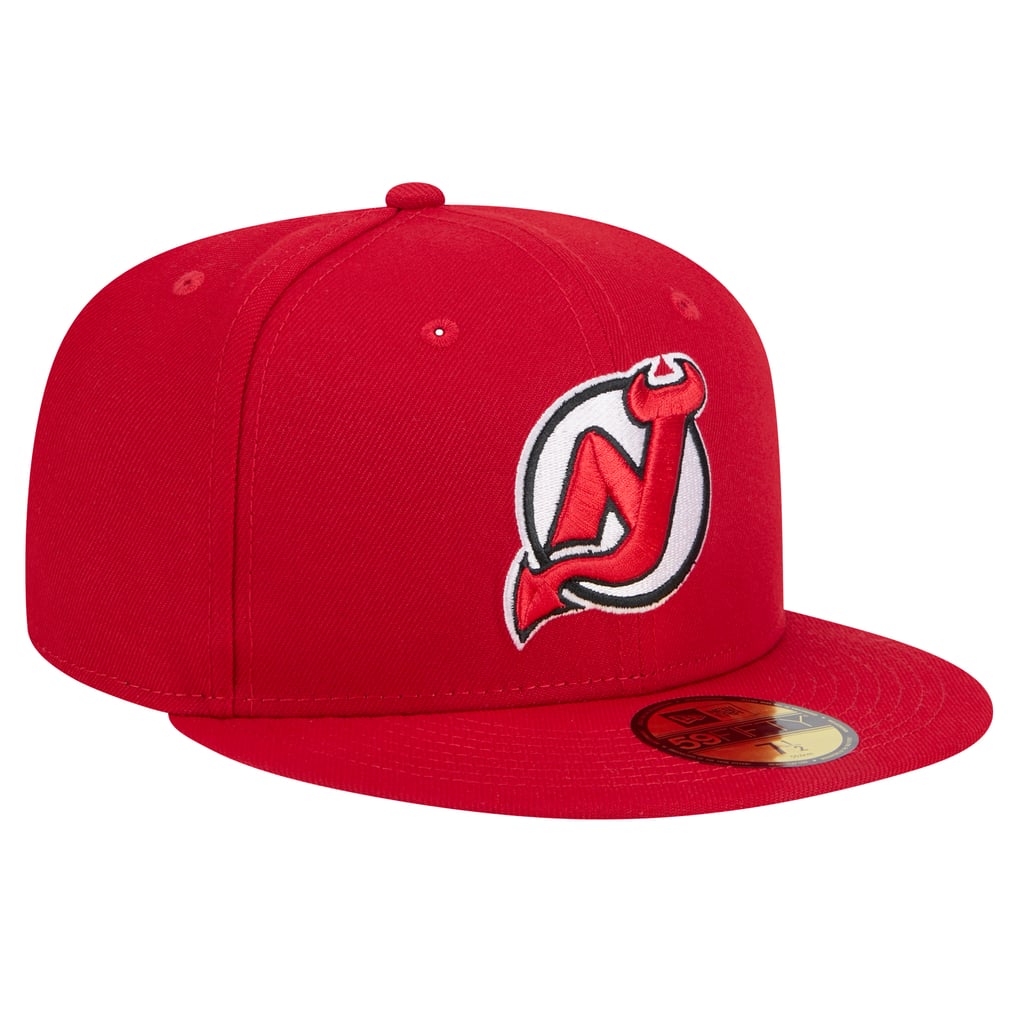  New Jersey Devils New Era Core 59FIFTY Fitted Hat - Red