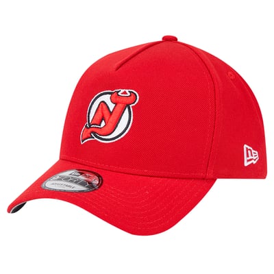  New Jersey Devils New Era Core A-Frame 9FORTY Adjustable Hat - Red