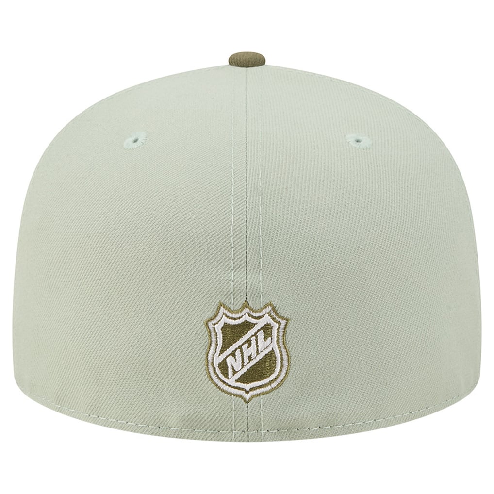 New Jersey Devils New Era Color Pack 59FIFTY Fitted Hat - Sage Green/Olive