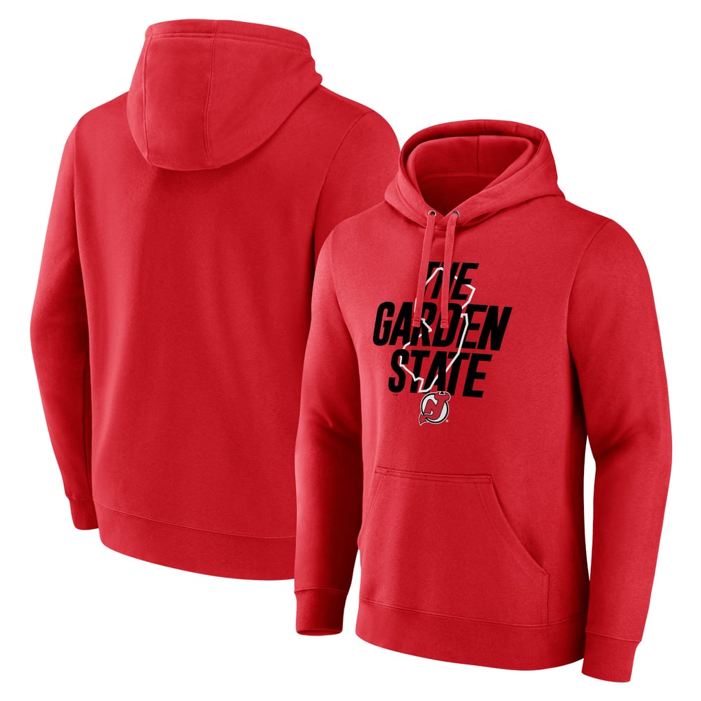 New Jersey Devils Native Pullover Hoodie - Red