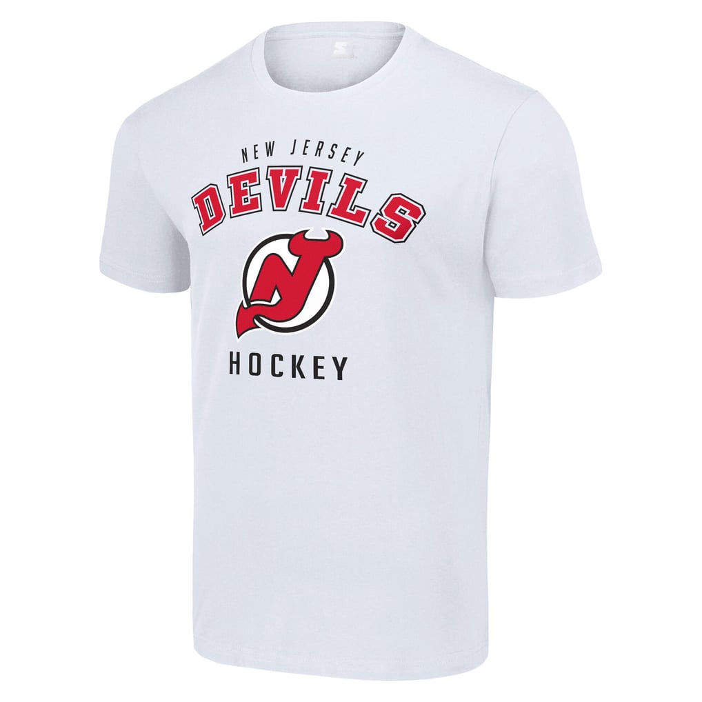 New Jersey Devils Starter Logo T-Shirt - White