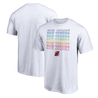 New Jersey Devils City Pride T-Shirt - White