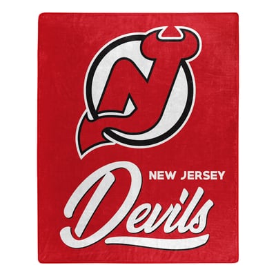  New Jersey Devils The Northwest Group 50" x 60" Signature Raschel Plush Throw Blanket
