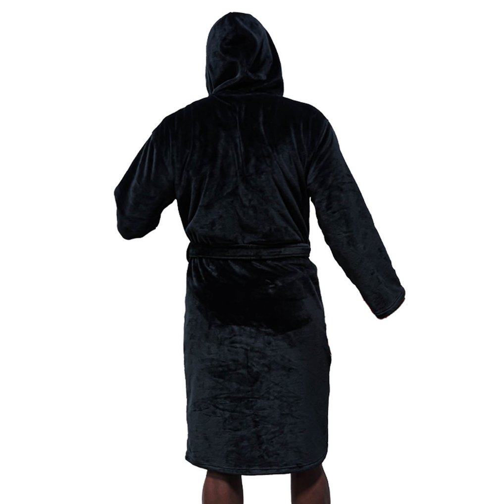  New Jersey Devils ISlide Unisex Adult NHL Black Hooded Robe - Black