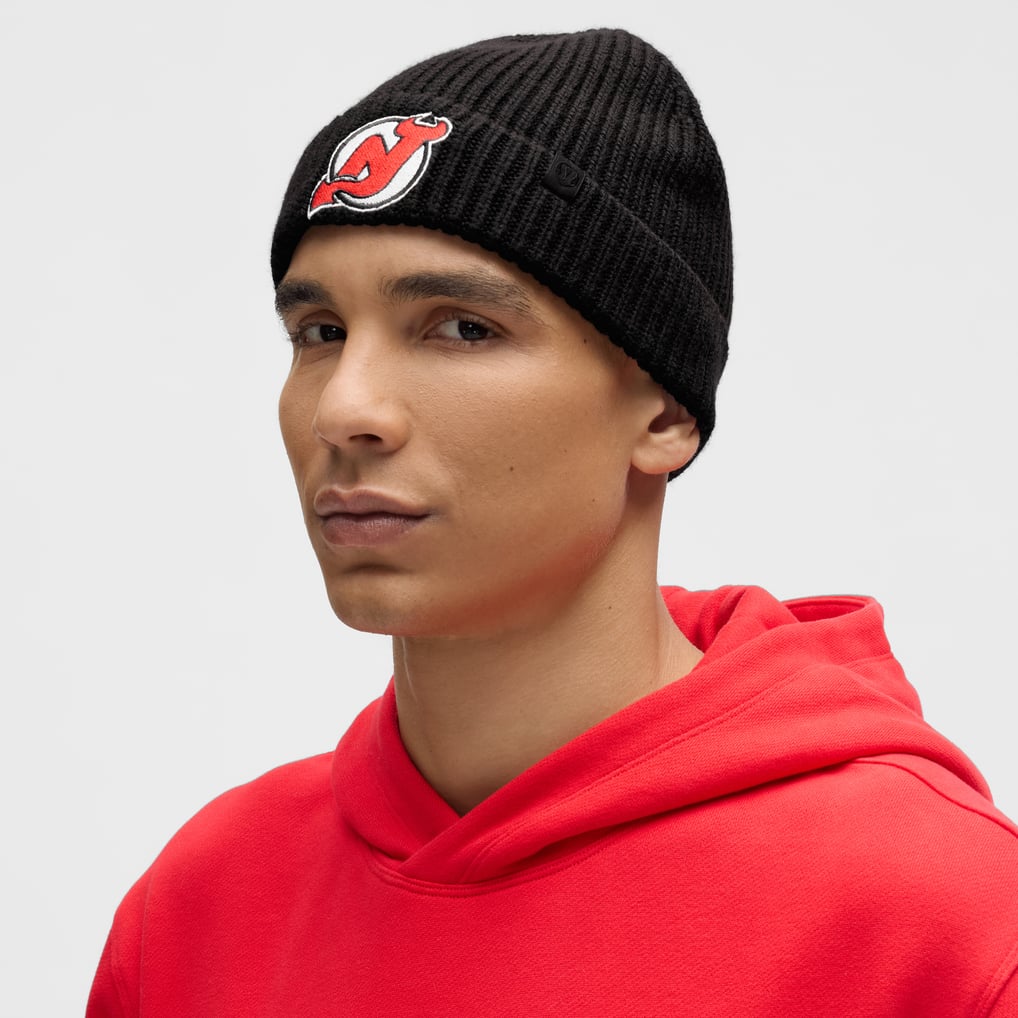  New Jersey Devils lululemon Unisex Close-Fit Wool-Blend Ribbed Beanie - Black