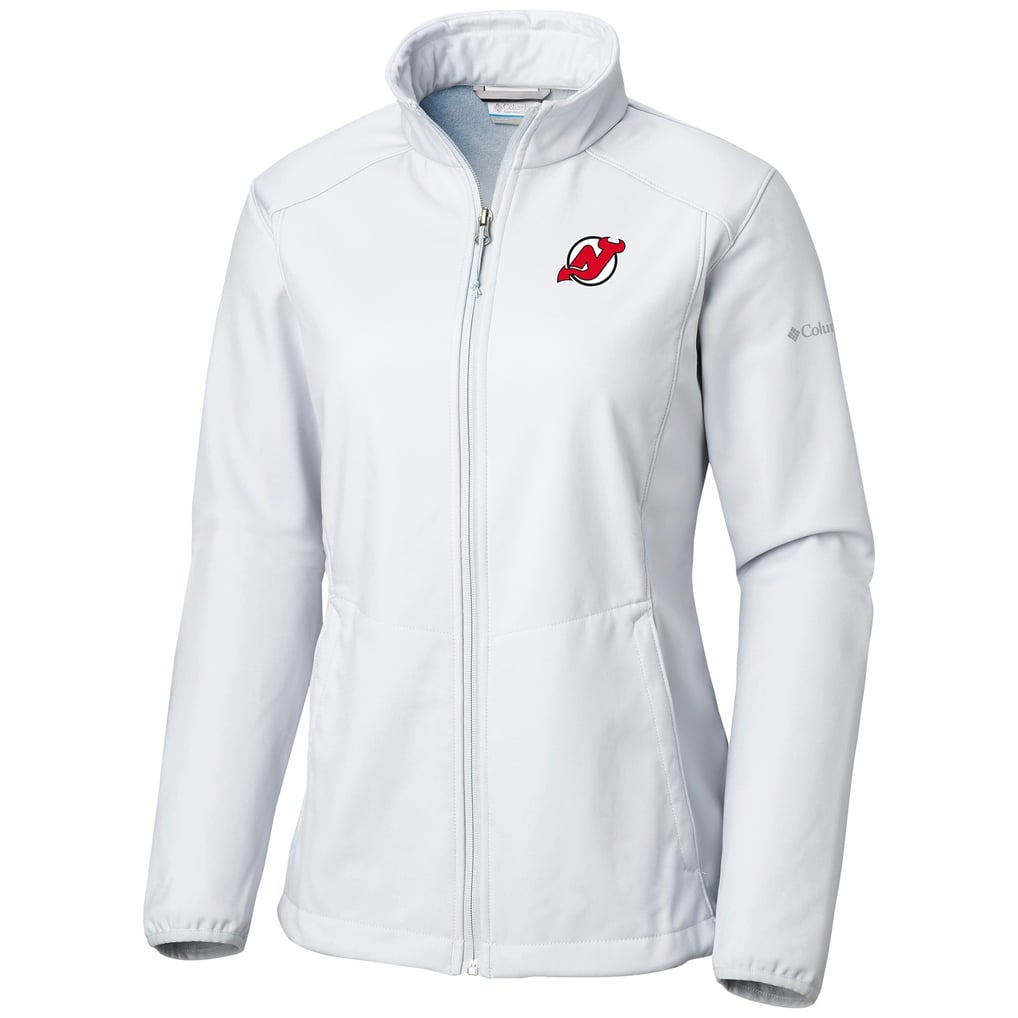 New Jersey Devils Columbia Women's Kruser Ridge II Softshell Full-Zip Jacket - White