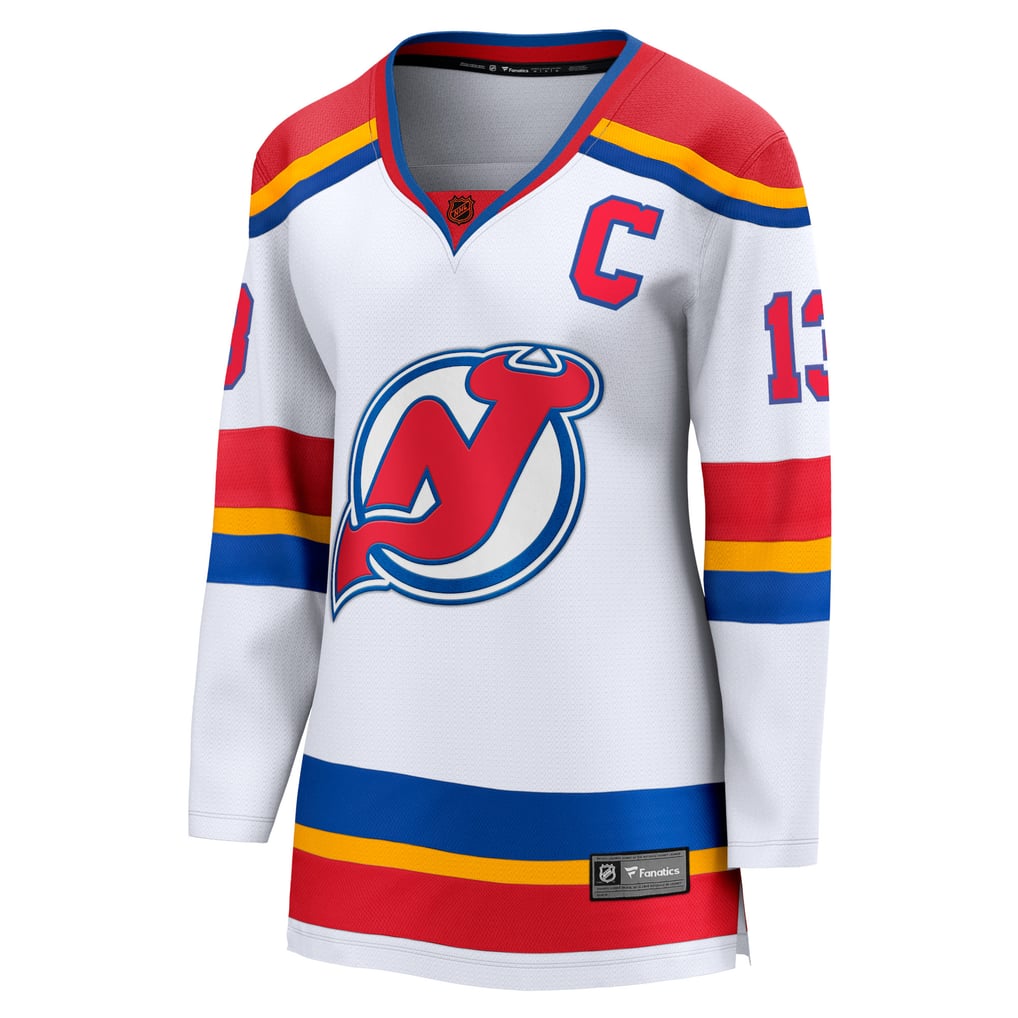 Nico Hischier New Jersey Devils Fanatics Women's Captain Patch Special Edition 2.0 Breakaway Player Jersey - White
