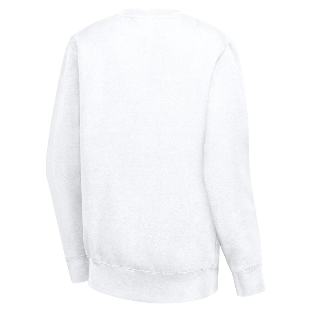  New Jersey Devils G-III 4Her by Carl Banks Women's Filigree Team Graphic Fleece Pullover Sweatshirt - White
