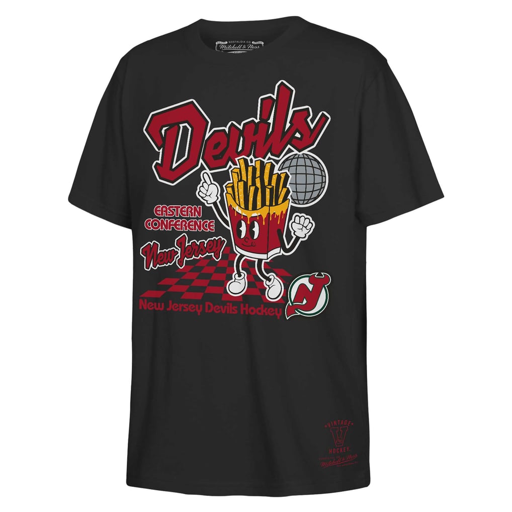 New Jersey Devils Mitchell & Ness Youth Concession Stand T-Shirt - Black