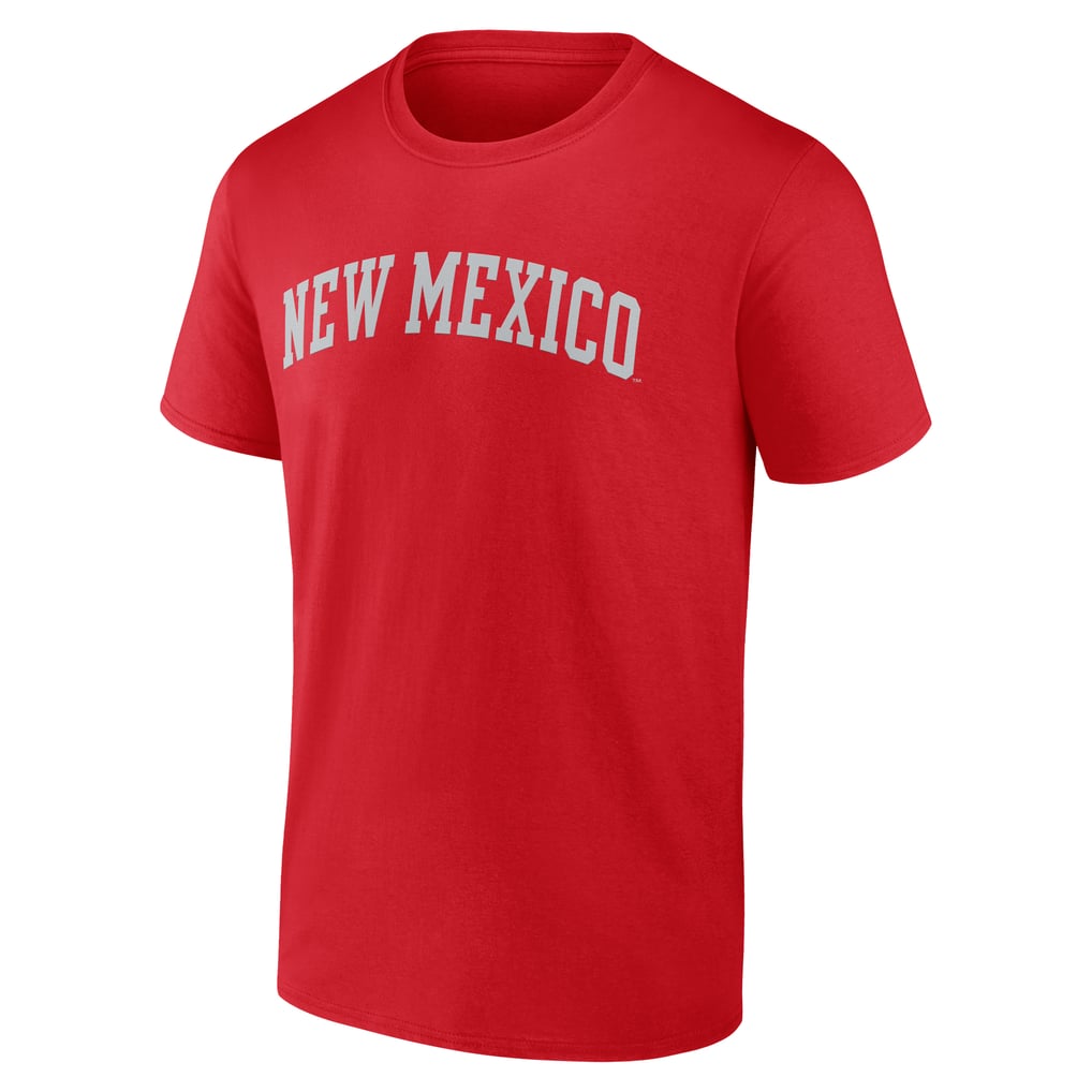 New Mexico Lobos Basic Arch T-Shirt - Cherry