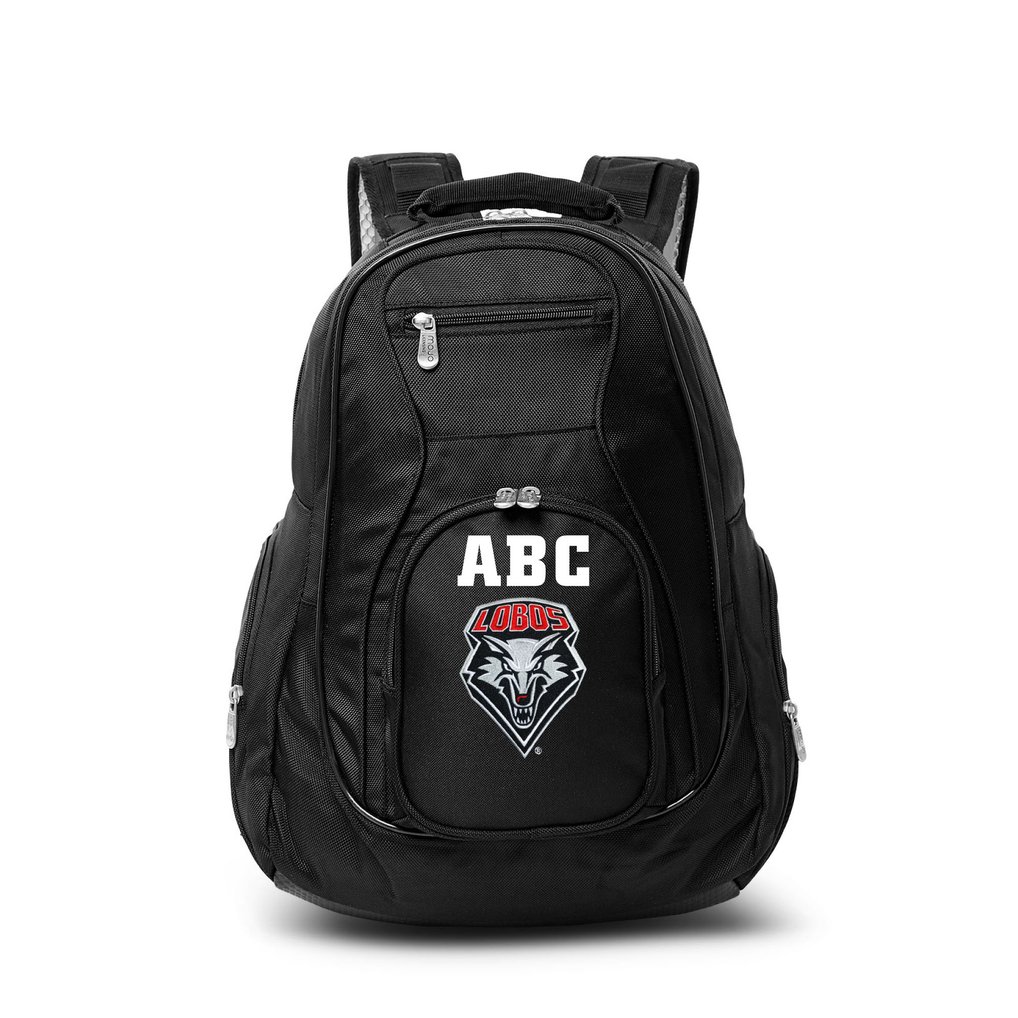 New Mexico Lobos MOJO Personalized Premium Laptop Backpack - Black