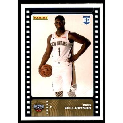 2019-20 Panini Stickers Cards #81 Zion Williamson