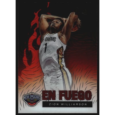 2020-21 Select En Fuego #14 Zion Williamson