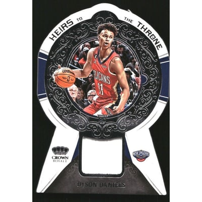 2022-23 Crown Royale Heirs to the Throne Relics #19 Dyson Daniels