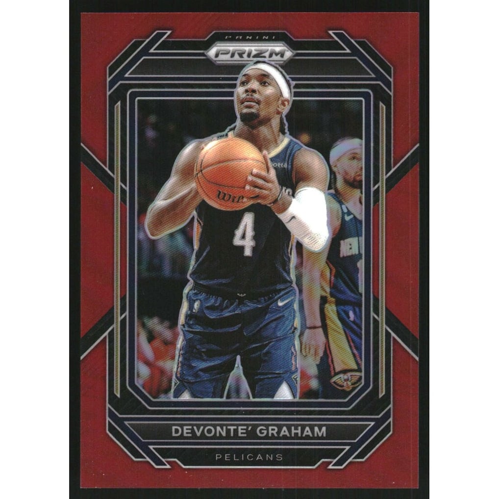 2022-23 Panini Prizm Prizms Red #218 Devonte' Graham