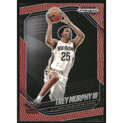 2024-25 Panini Prizm Black Prizms Basketball #124 Trey Murphy III