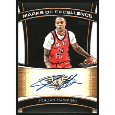 2025-26 Topps Marks of Excellence #MEJHA Jordan Hawkins