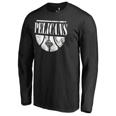 New Orleans Pelicans Buckets Long Sleeve T-Shirt - Black