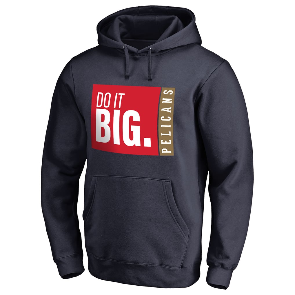 New Orleans Pelicans Do It Big Pullover Hoodie - Navy