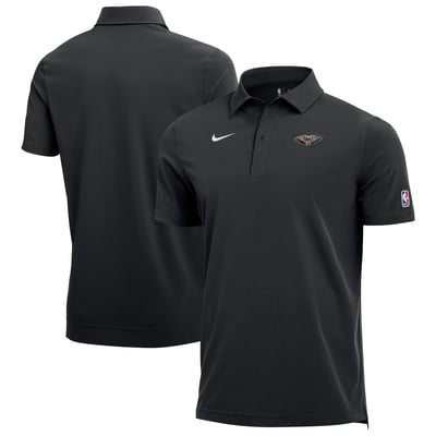 New Orleans Pelicans Nike 2025/26 Authentic Dri-FIT Coaches Polo - Black