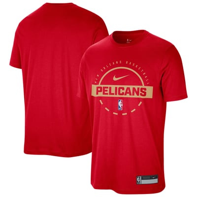 New Orleans Pelicans Nike 2025/26 On-Court Flare Performance Practice T-Shirt - Red