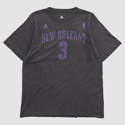 New Orleans Pelicans Adidas 2010s T-shirt - Black - S by Fanatics Real Vintage