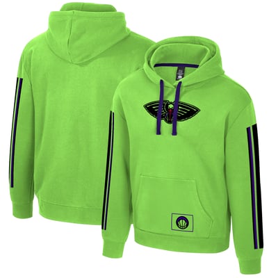  New Orleans Pelicans Stadium Essentials Unisex 2025/26 City Edition City Star Hoodie - Neon Green