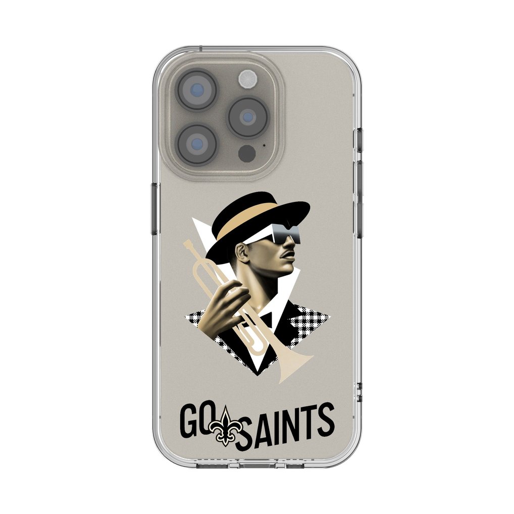 New Orleans Saints Keyscaper iPhone Clear Case