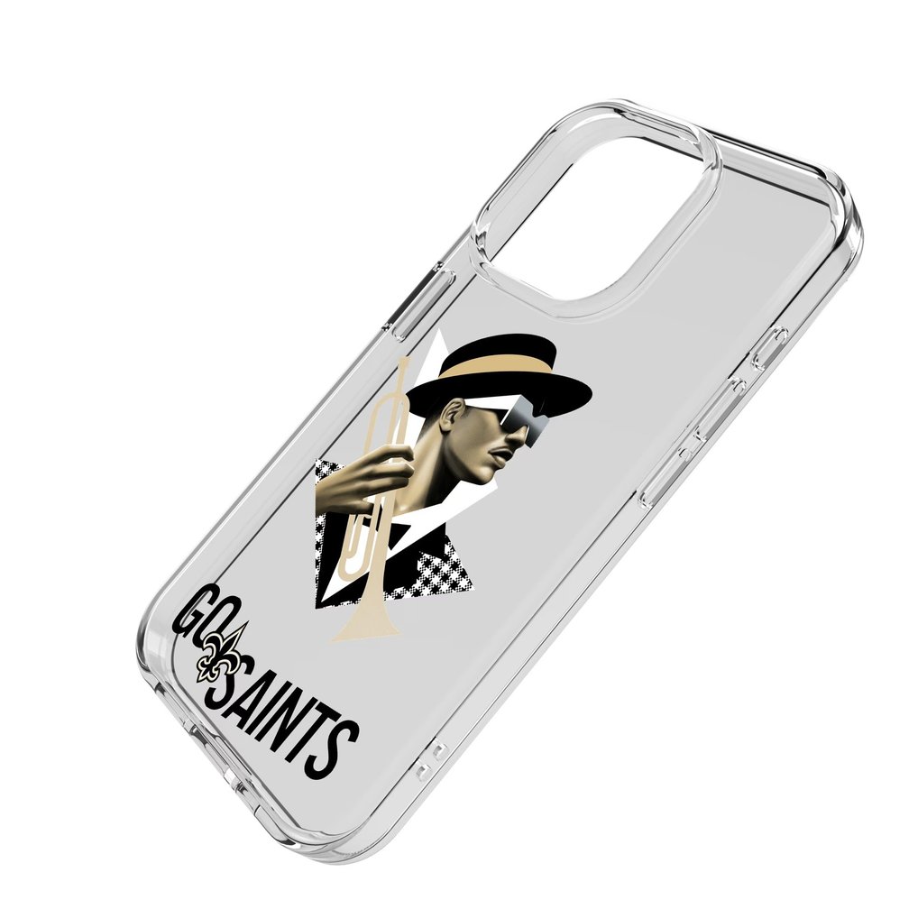 New Orleans Saints Keyscaper iPhone Clear Case