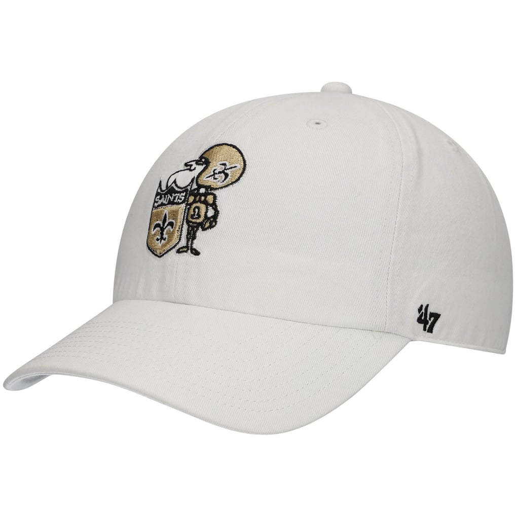 New Orleans Saints '47 Clean Up Adjustable Hat - White