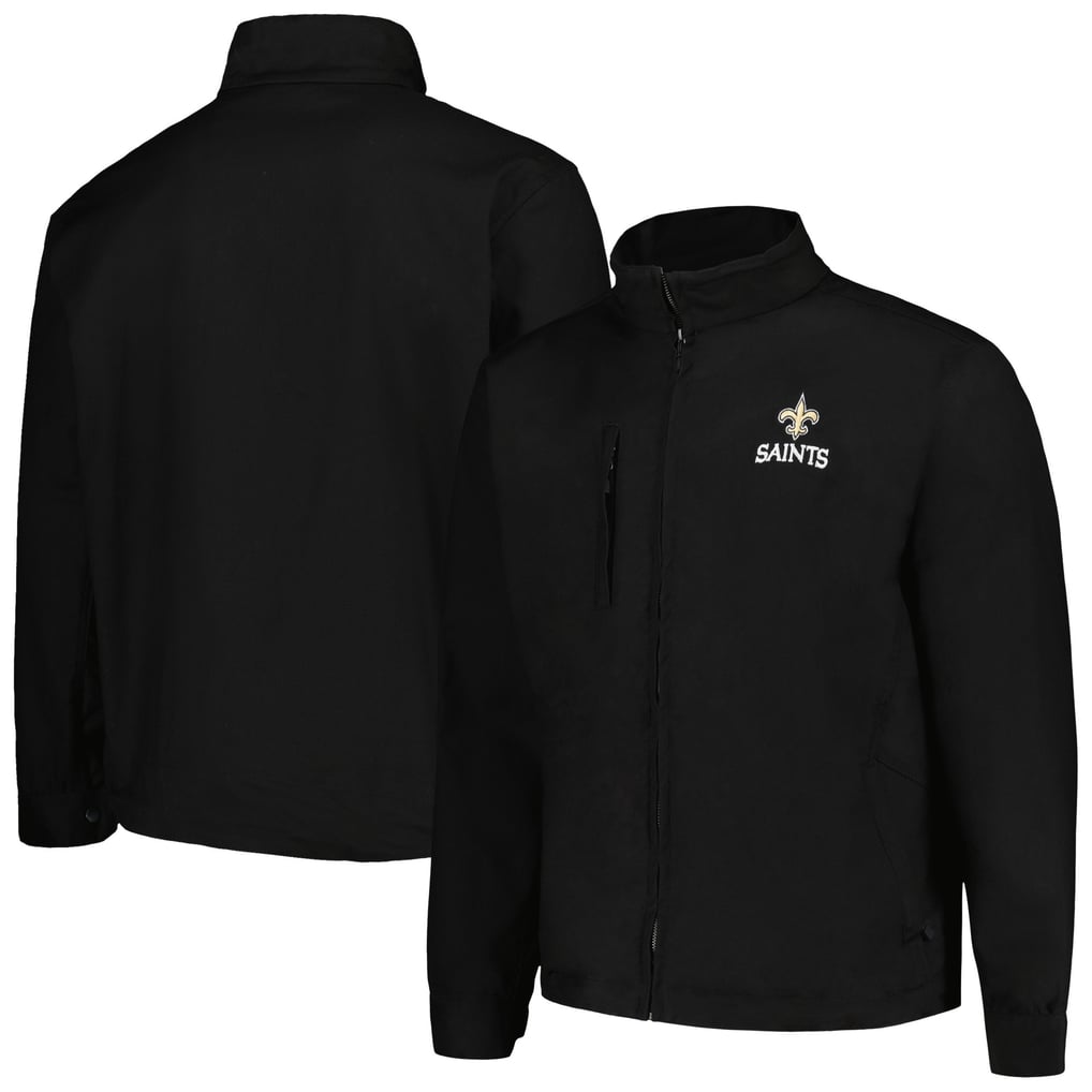 New Orleans Saints Dunbrooke Journey Workwear Tri-Blend Full-Zip Jacket - Black