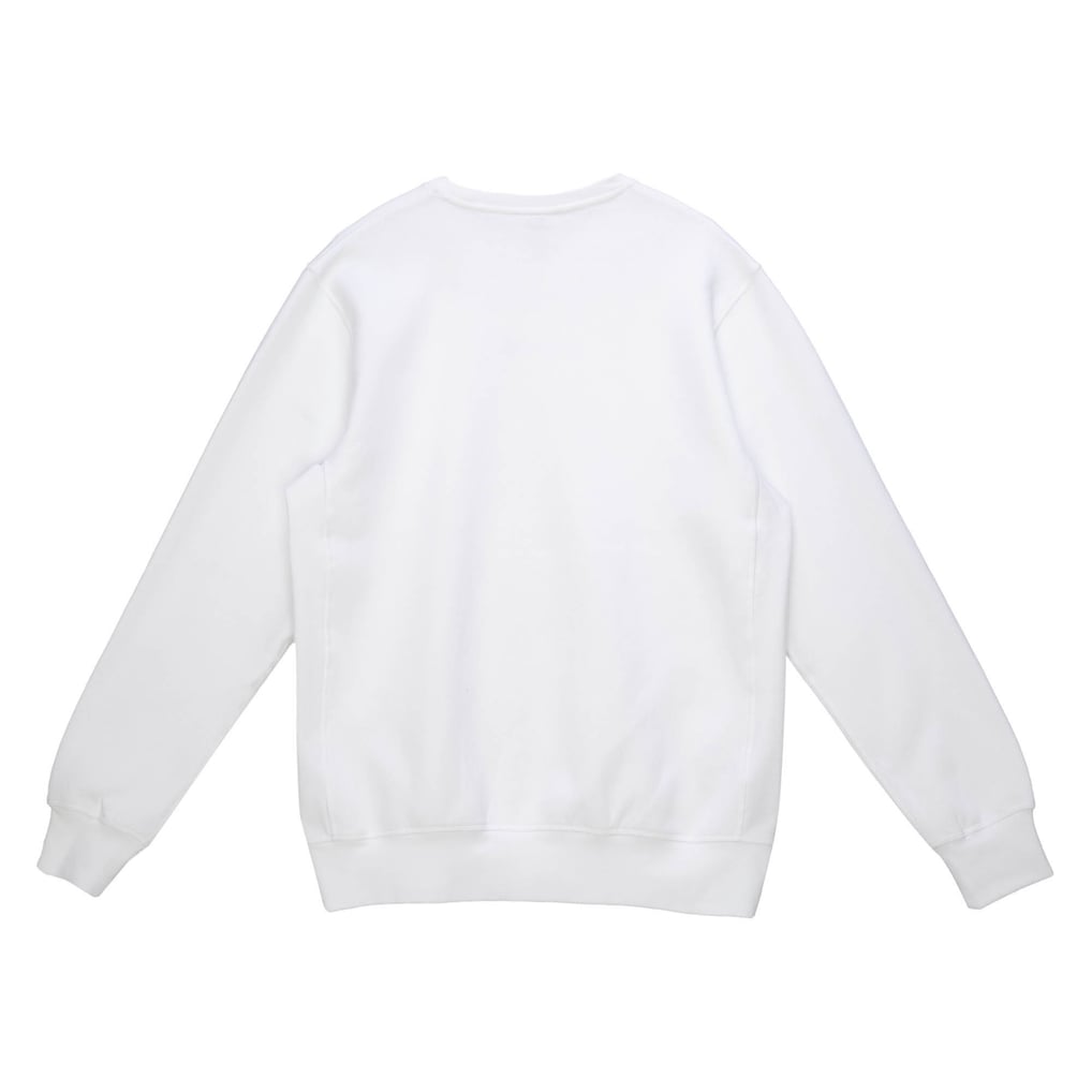 New Orleans Saints Mitchell & Ness x Bud Light The Crest Pullover Sweatshirt - White