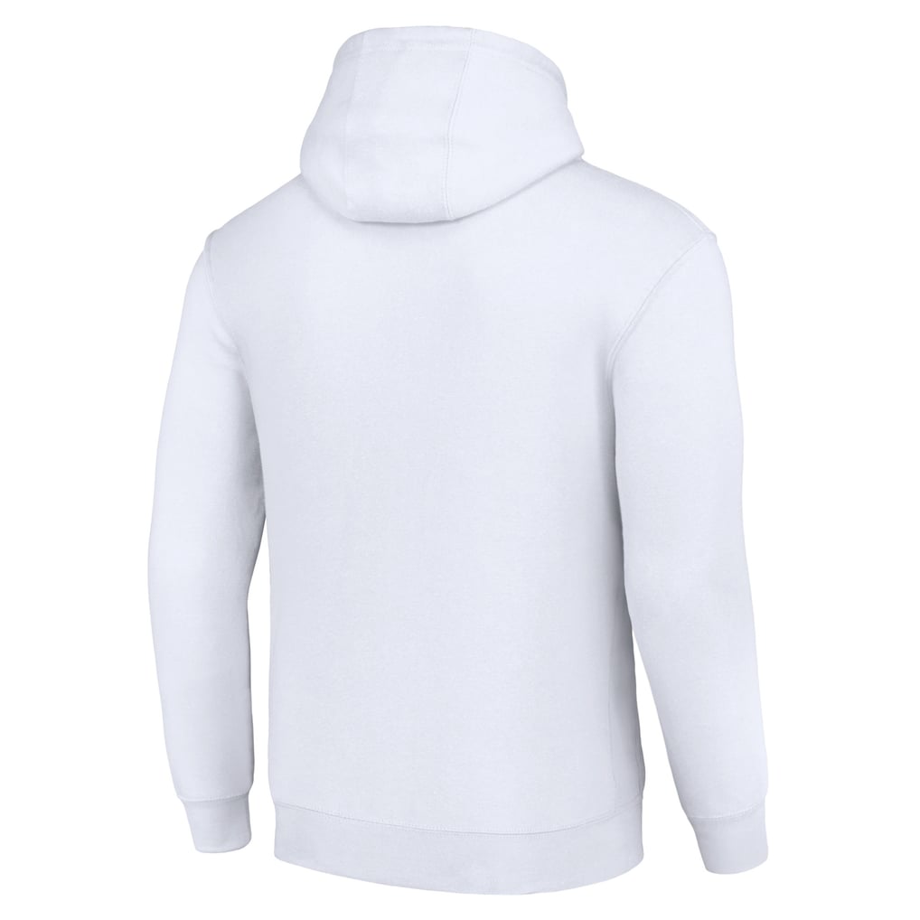 New Orleans Saints Starter Unisex Throwback Logo Pullover Hoodie - White